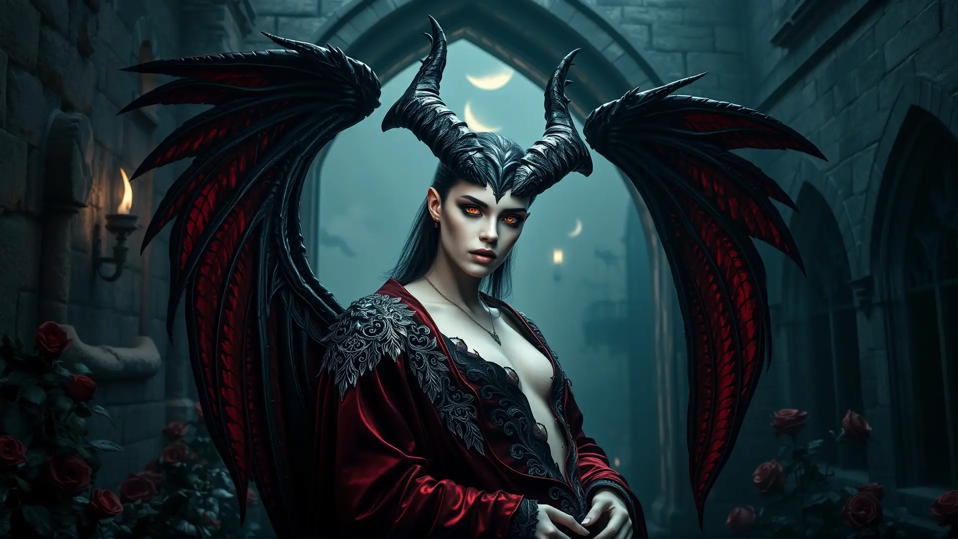 Asmodeus, belleza andrógina y poder prohibido