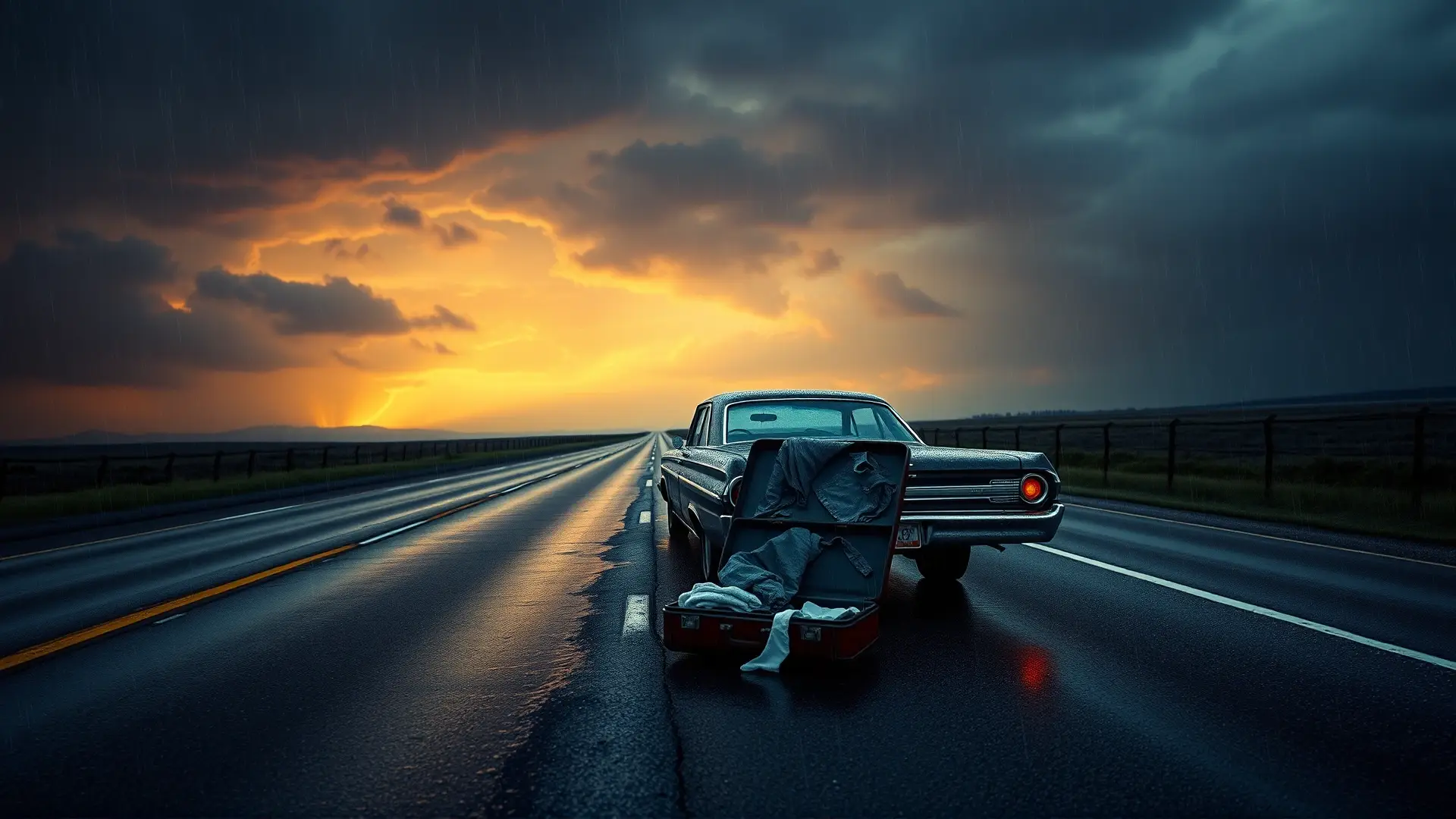 Soledad, abandono y misterio en la carretera