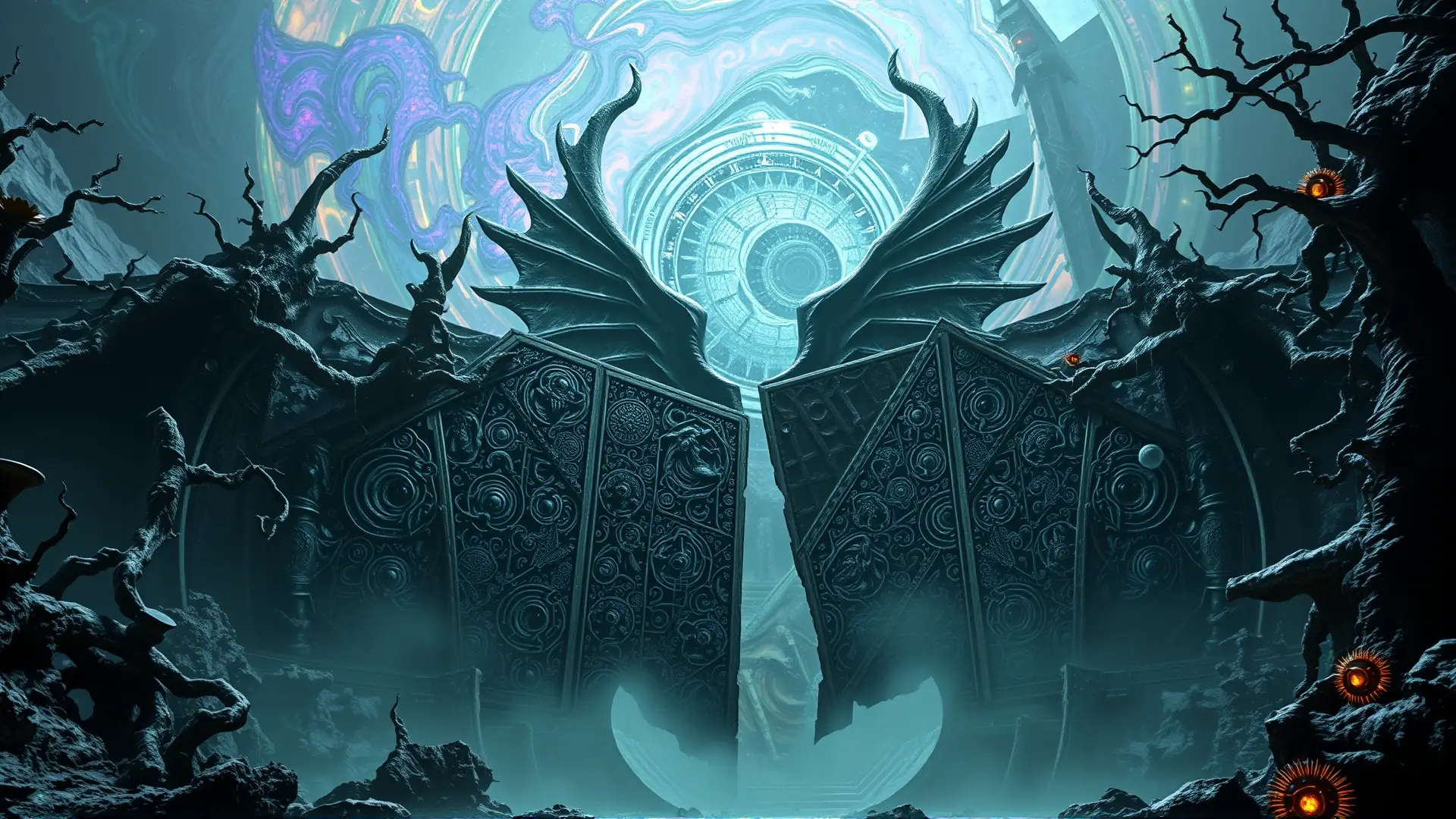 Una puerta cósmica revela horror indescriptible