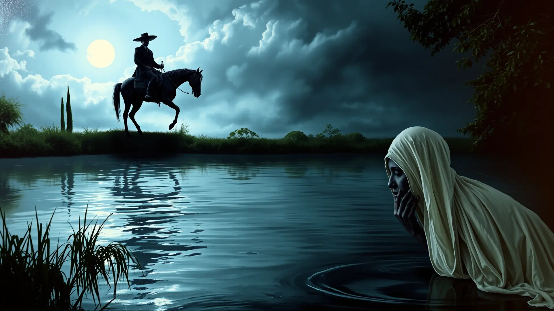 La Llorona y El Charro, espectral angustia mexicana