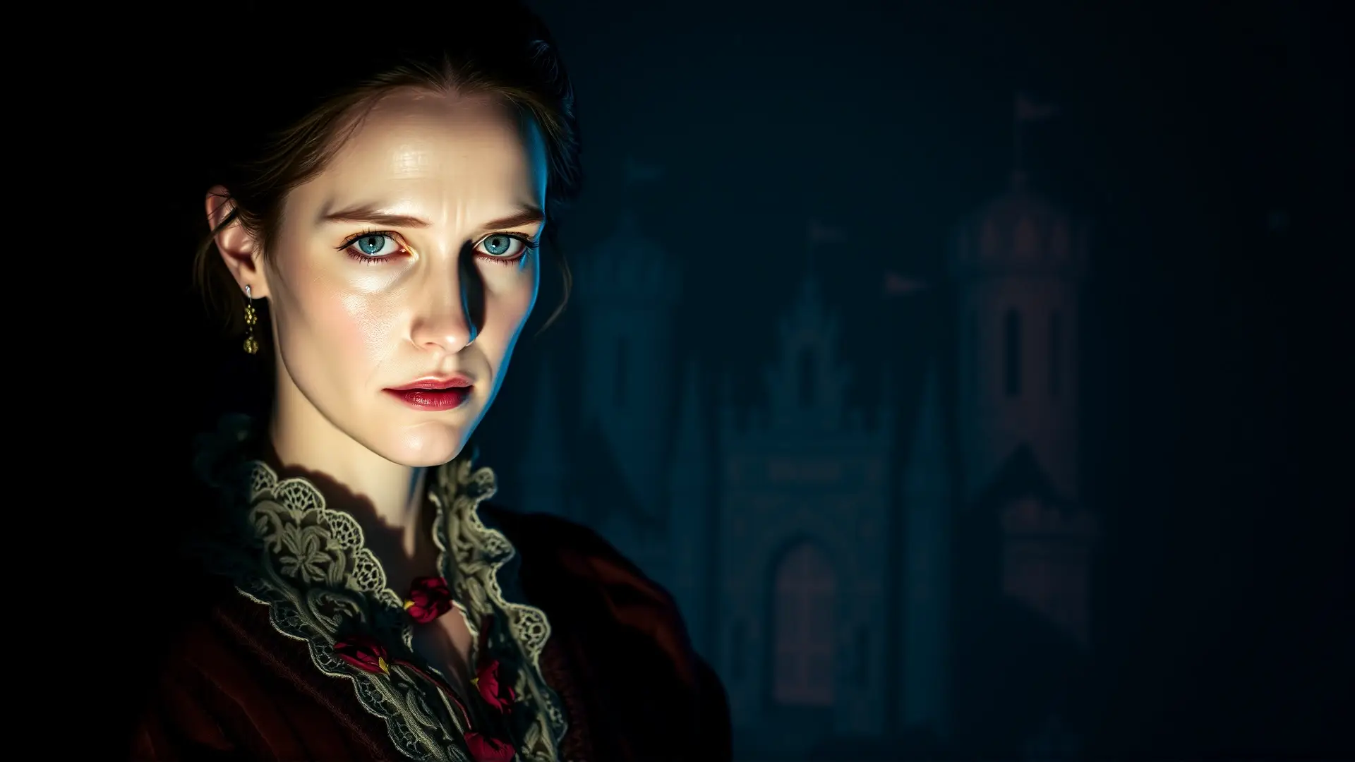 Noble melancólica digital, eternamente bella y sombría