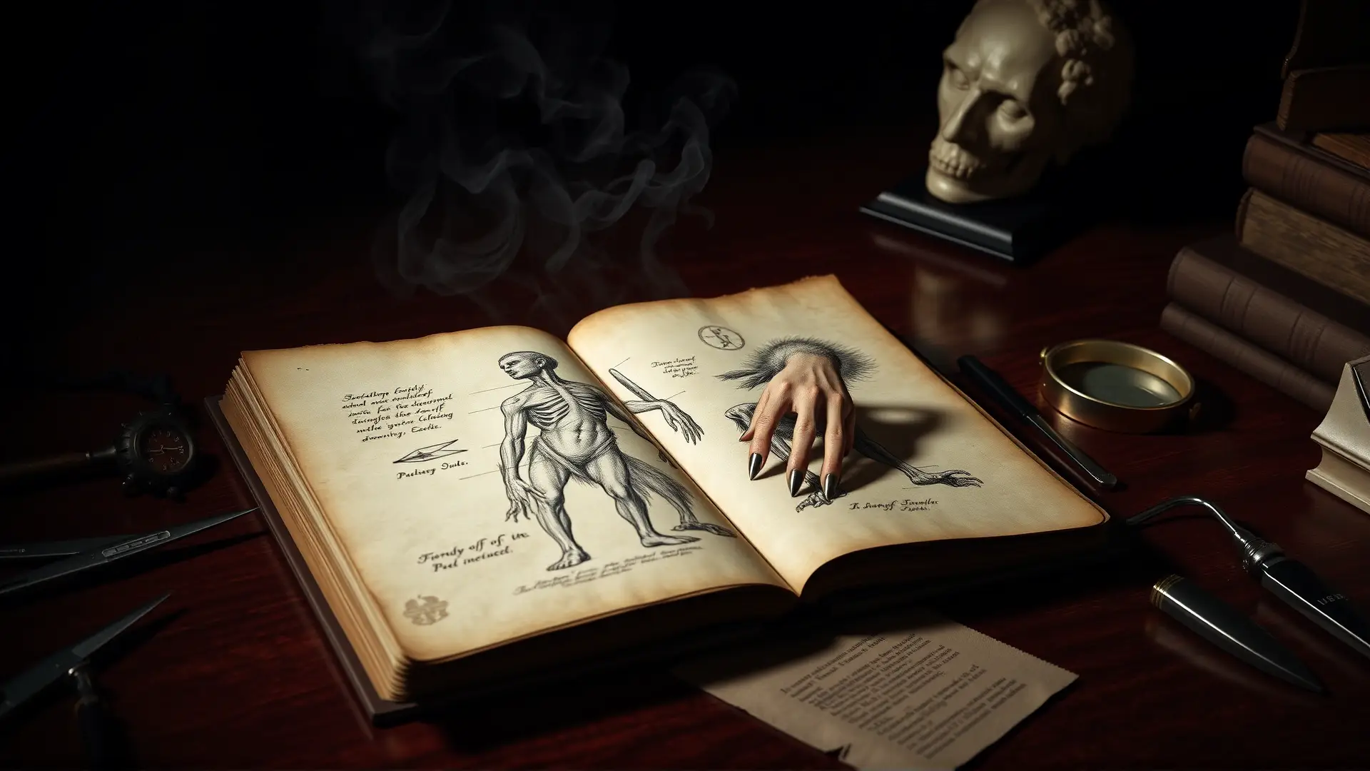 Diario anatómico revela una transformación inquietante