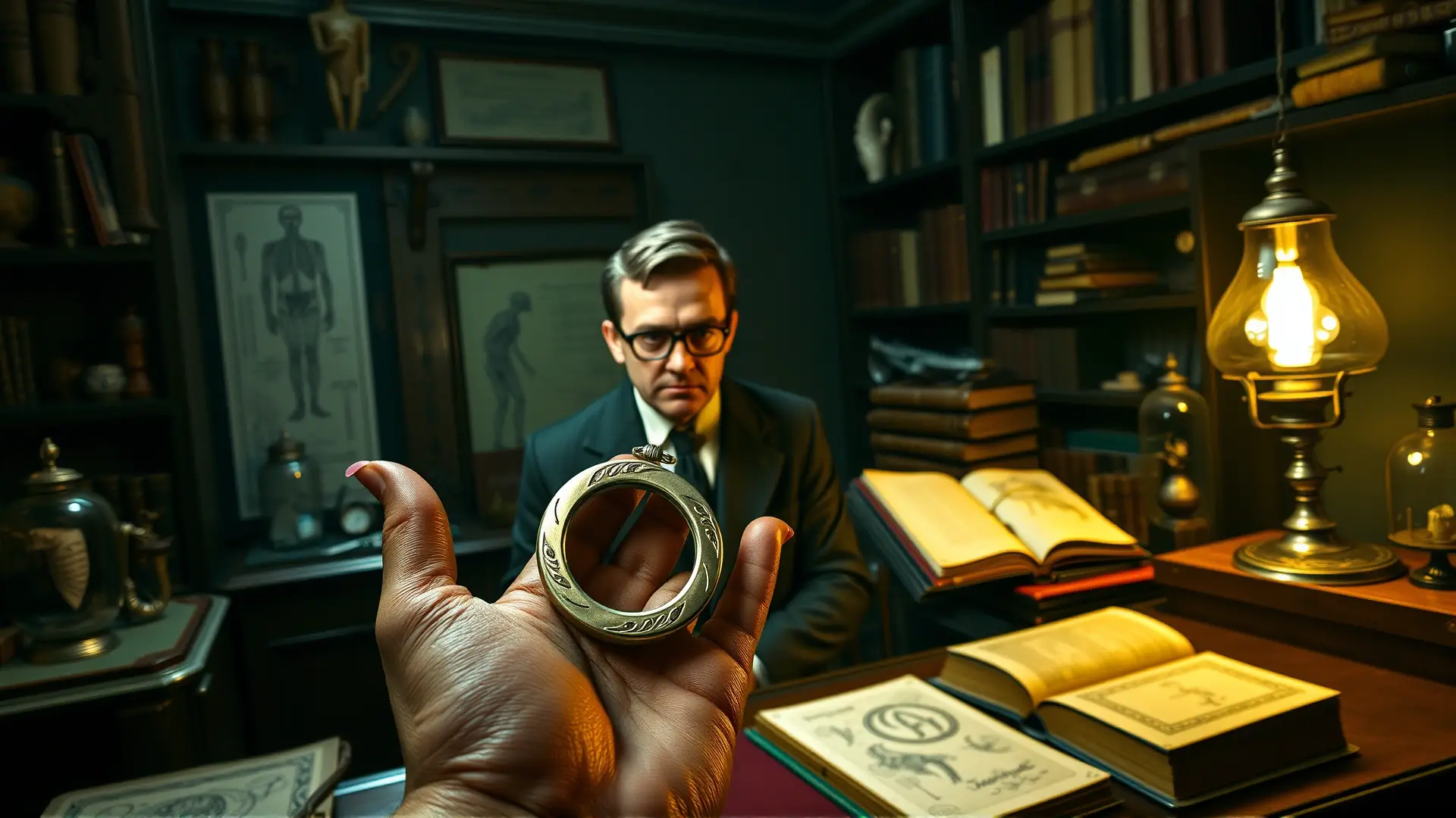 Transformación misteriosa en un consultorio antiguo