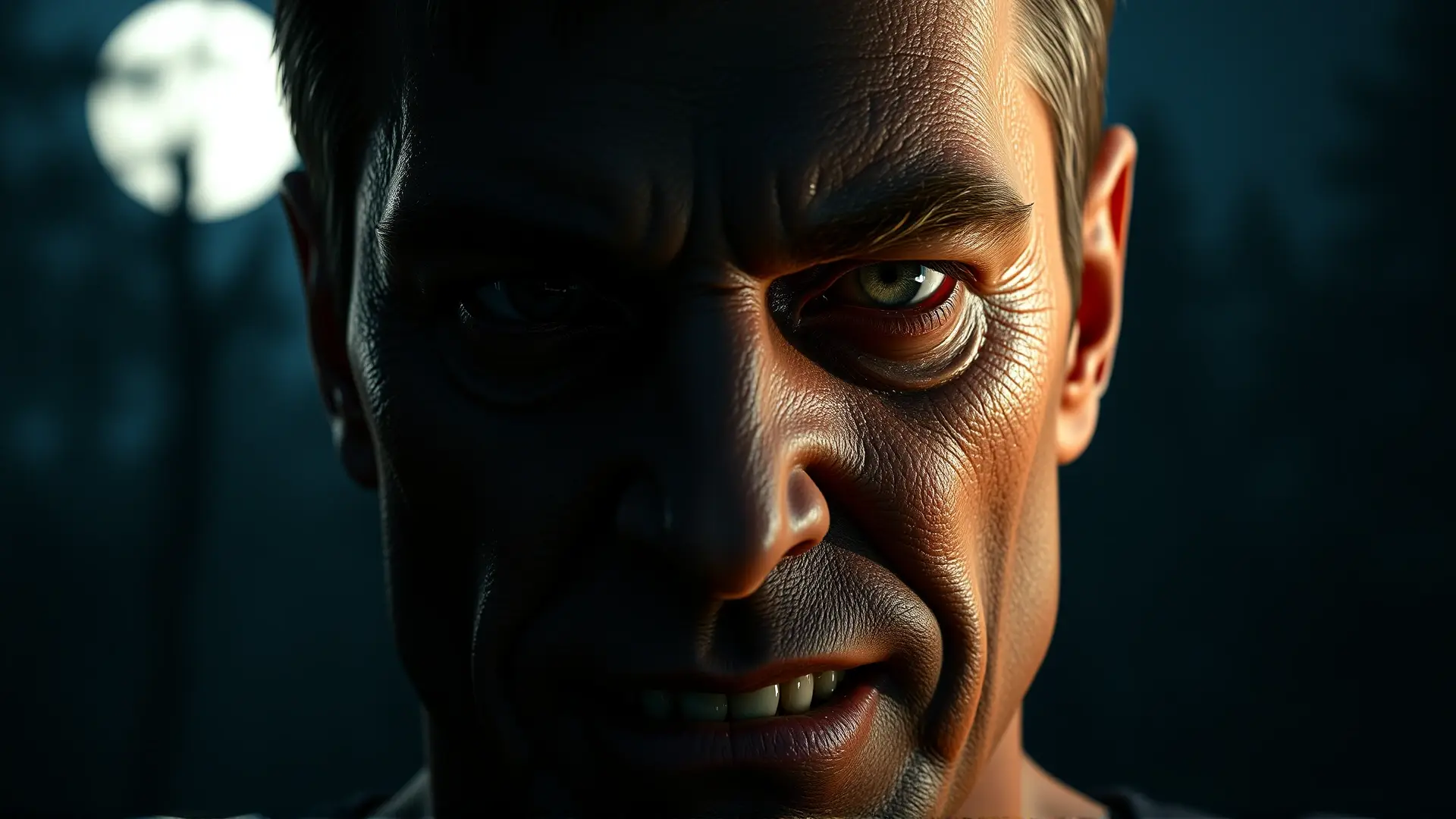 Transformación sutil y vulnerable bajo la luz lunar