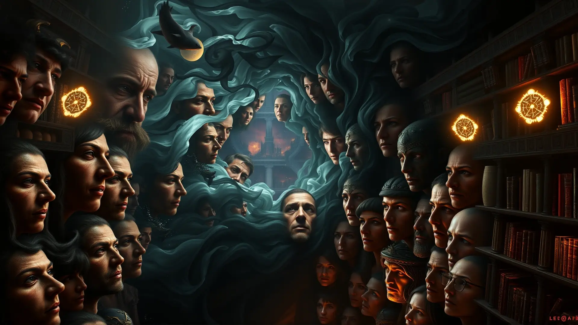 Horror cósmico de identidades fragmentadas y aterradoras