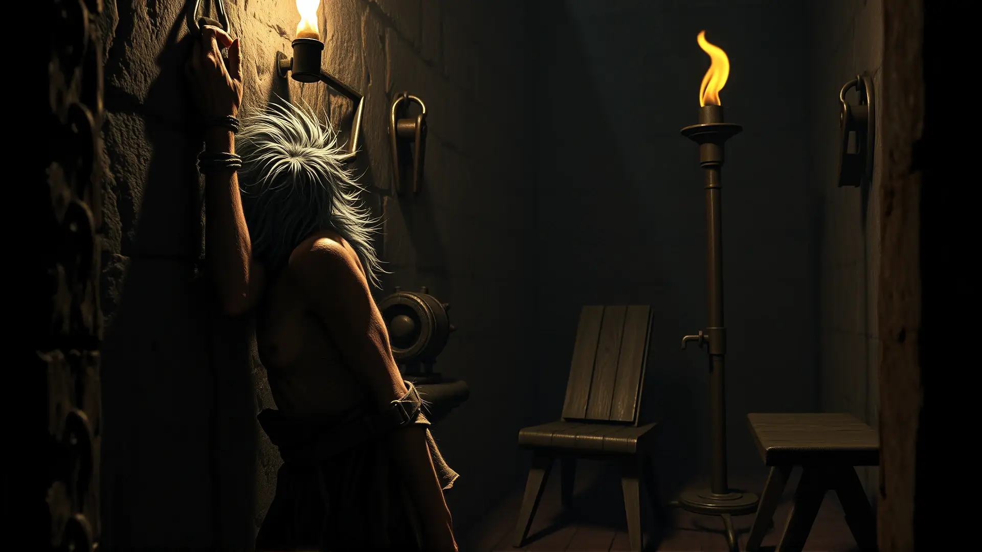 Peter Stumpp, torturado y transformándose en lobo