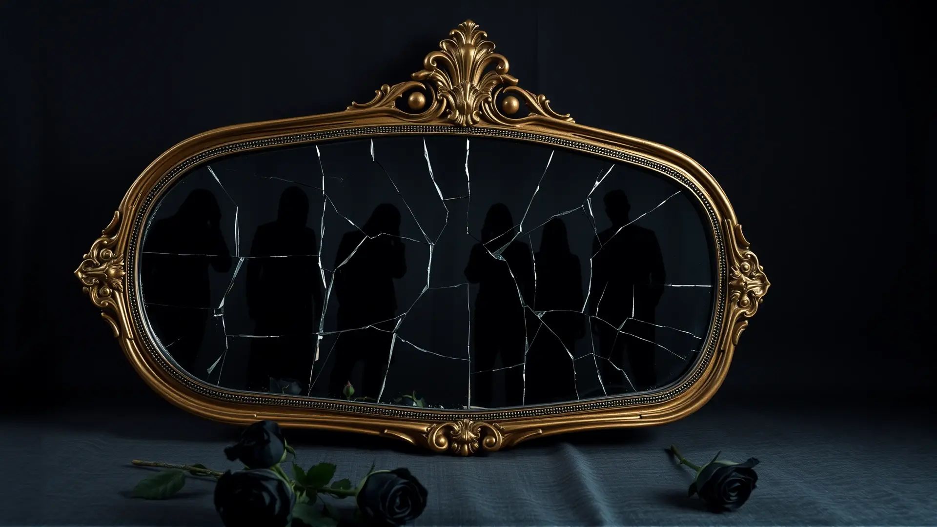 El espejo roto refleja oscuras personalidades dañinas