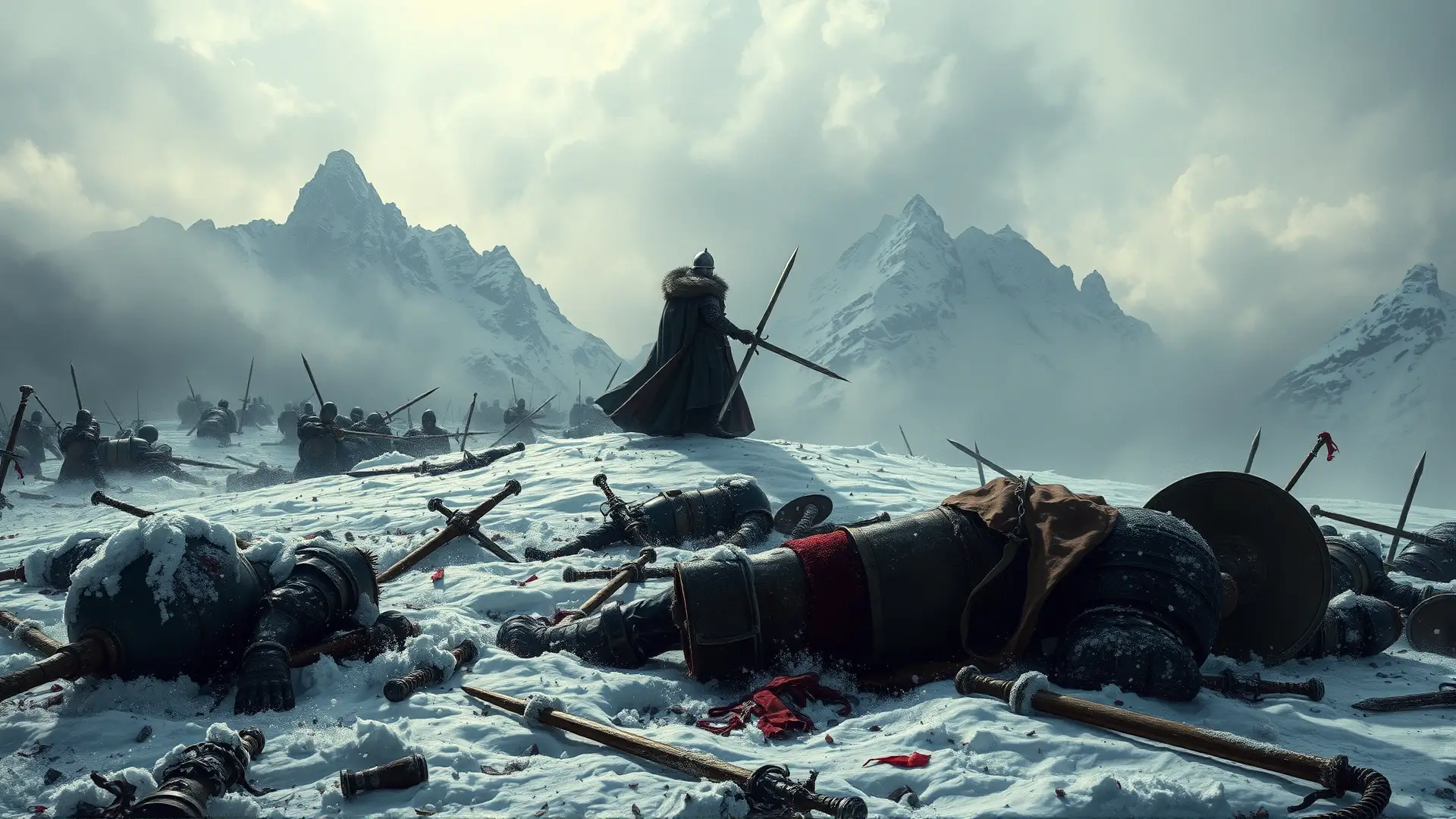 Vlad observa la victoria invernal y brutal